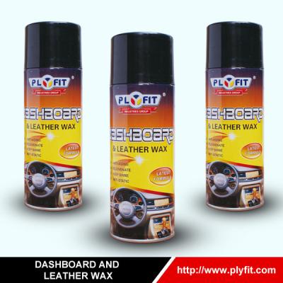 China Car Leather Polish Wax Dashboard Wax Spray 400ML Multiple Fragrance for sale