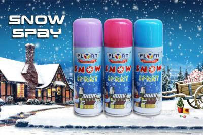 China Plyfit 250ml Artificial Snow Spray For Party Celebration Funny Birthday Decorations for sale