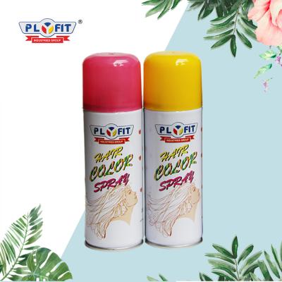 China Women Hair Color Spray Not Greasy Hair Dye Spray For Party Decoration à venda