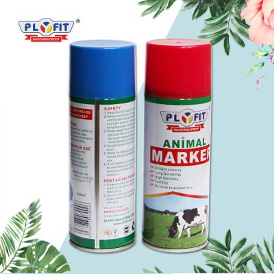 China Pig Cattle Sheep Animal Marker Spray Safe Paint Animal Marking Paint Spray for sale
