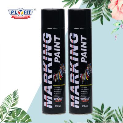 China Weather Proof Road Line Marking Paint Aerosol Spray Paint 750ml for sale