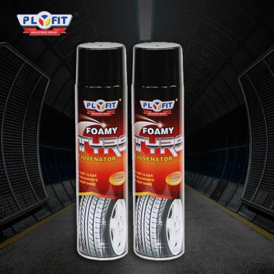 China Custom OEM Car Tyre Cleaning Spray Tyre Foam Cleaner Factory Wholesale à venda