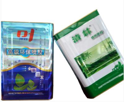 China Adhesivos a base de disolventes de caucho, pegamento en aerosol, secado rápido para materiales de sofás en venta