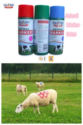 中国 Plyfit Animal Marker Paint 500ml Aerosol Spray Paint For Animal Pig / Sheep / Horse Tail 販売のため