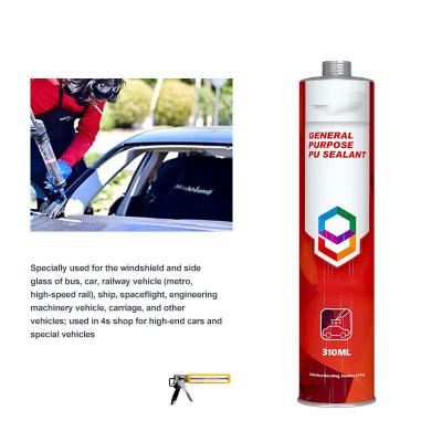 China black PU Adhesive Sealant Good Adhesion for glass / aluminum plate for sale