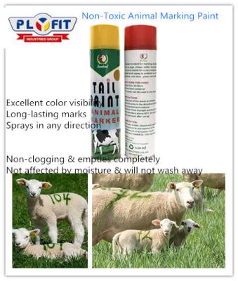 China Plyfit Animal Marking Spray Paint Acrylic Raw Material For Pig Cattle Sheep for sale