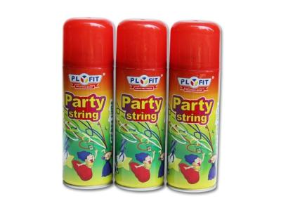 China High Glossy Birthday Spray String ,silly string  Anti - Flammable Party Streamer Spray for sale