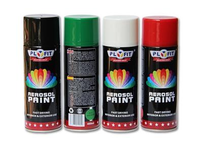 China Multi Purpose Acrylic Aerosol Paint , High Luster Metallic / Vinyl Spray Paint for sale