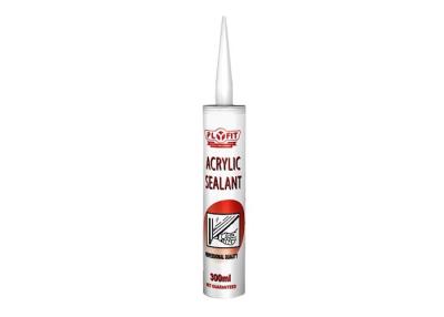 China Windows / Doors Waterproof Silicone Sealant Acrylic White / Black / Transparent for sale