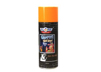 China Fluorescent Orange Graffiti Spray Paint 100% Acrylic Resin For Festive Occasions for sale