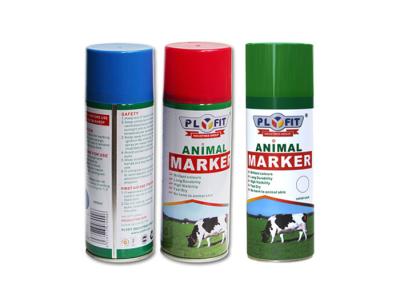 China Cows Horse 400ml Tinplate Animal Marking Spray Paint for sale