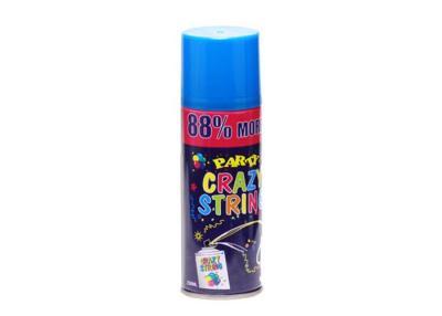 China 150ml 250ml 3oz Party Silly String Spray Non Flammable 4 Color for sale
