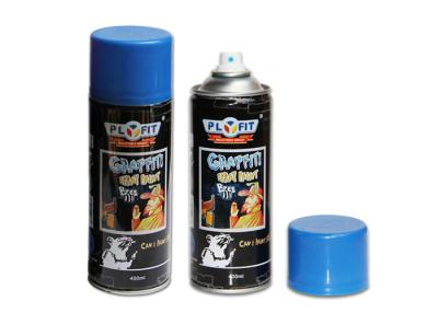 China Yelloe / Red / Blue Graffiti Spray Paint Fast Dry For Surface Finishing And Mending  on any wall painting for sale