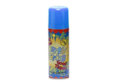 China Event Party Crazy String 250ml , ODM And OEM Silly String Spray Streamer for sale