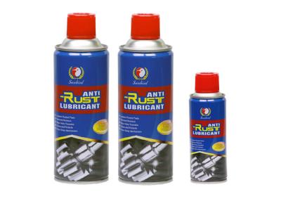 China Chemical Lubricant Rust Remover Spray For Cars , Non Toxic Rust Prevention Spray for sale