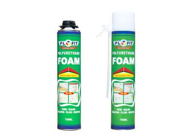 China Industrial PU Foam Spray Large Expansion Capacity 300ml / 500ml / 750ml for sale