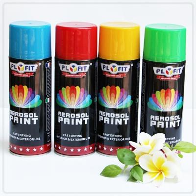China ALL PURPOSE 100% Acrylic Spray Paint  Many Color Fire Red Used In Metal,Wood .Glass,Leather,Ceramics And Plastics for sale