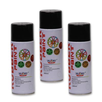 China Cool ,Colorful  400ml Aerosol Rubber Car Wheel Hub Paint Personality Of Car for sale