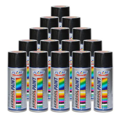 China Black Silicone Resin Non Toxic Spray Paint Low Chemical Odor 300 ℃ High Temp for sale