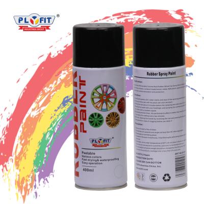 China Acrylic Material Rubber Coat Spray Paint Synthetic Liquid Low Chemical Odor for sale