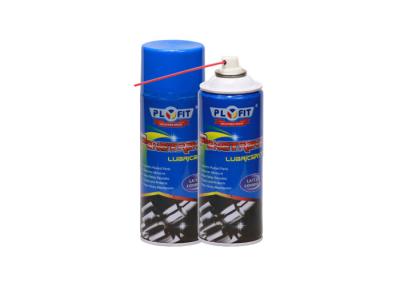 China Tin Can 400ml Dry Silicone Oil Based Car Lubricant Spray for sale