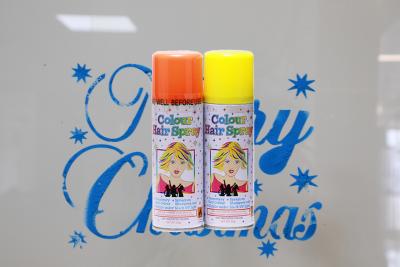 China Temporary Washable Hair Spray 250ml Change Hair Color No Harm With 2 Years Shelf Life for sale