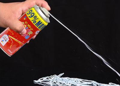 China Glossy Color 4-5 Meters Anti Flammable Silly String Spray for sale