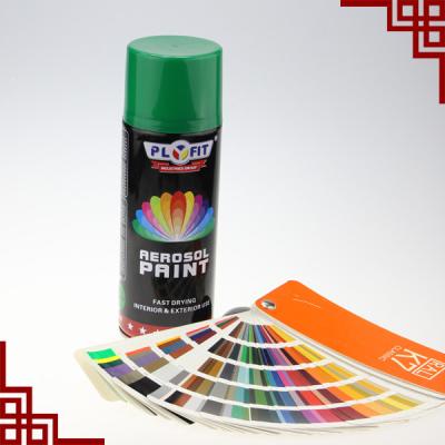 China Plastic Coating TUV Aerosol Spray Paint Quick Drying Lacquer Spray for sale