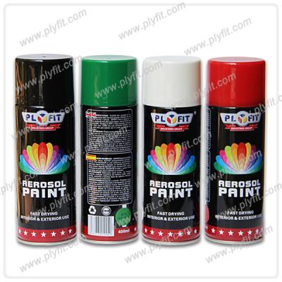 China Multi Color ODM Quick Dry Spray Paint Aerosol Clear Lacquer For Car for sale
