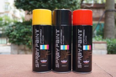 China Fast Dry 400ML Bright White Spray Paint Black Lacquer Paint For Wood for sale
