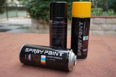 China SGS Gold Water Based Acrylic Spray Paint 400ml Strong Covering Power for sale