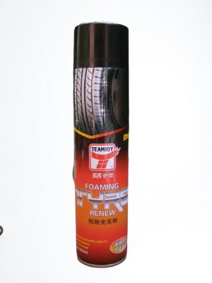 中国 速い乾燥650ML車のタイヤの泡の洗剤のタイヤは承認されるスプレーTUVを照らす 販売のため