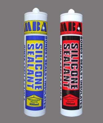 China Neutral Transparent RTV Silicone Sealant Fast Drying Waterproof Caulk for sale