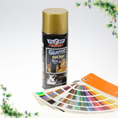 China High Visible Graffiti Aerosol Paint Colorful Spray Paint Fading Resistant for sale