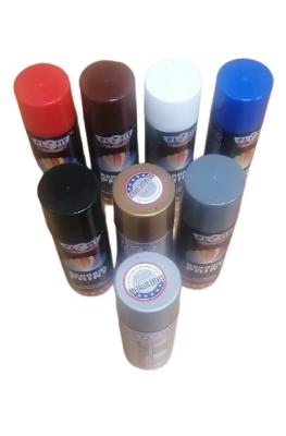 China Acrylic 400ml Aerosol Spray Paint Multi Purpose Fast Dry Spray Paint for sale