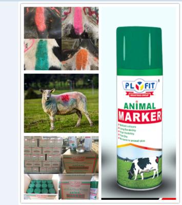 China Tintura de marcação animal provisória do pigmento do marcador do animal de exploração agrícola da pintura de Eco à venda