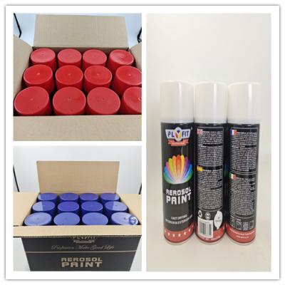 China 500ml Anti Rust Spray Paint PLYFIT Fast Drying Solvent Odor for sale