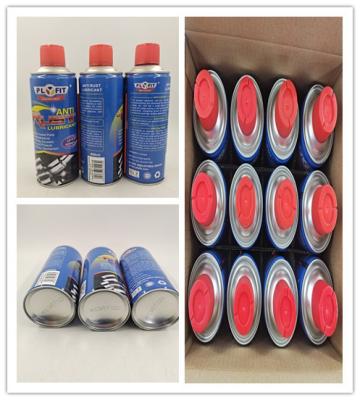 Chine L'anti lubrifiant de rouille d'aérosol pulvérisent le jet d'imperméabilisation de rouille du dissolvant de rouille de Plyfit 450ml à vendre