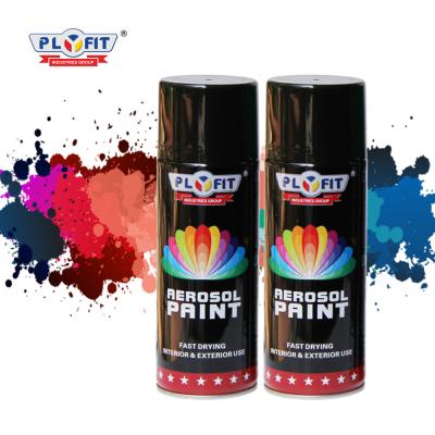China Acrylic Resins Pigments Graffiti Spray Paint White Gold Chrome Effect Spray Paint for sale