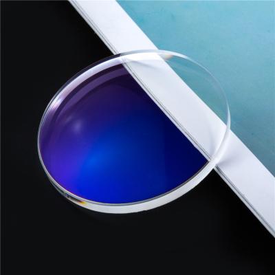 China Wholesale Price 1.59 Polycarbonate HMC BLUE COAT Lens SSingle Vision Optical Lens Lab Polycarbonate Lenses for sale
