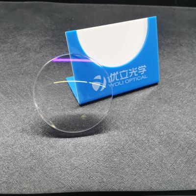 China High Index Lenses 1.67 UV420 Anti Blue Light Lens Crizal Prevencia Coating More Clear For Spectacle Glasses for sale