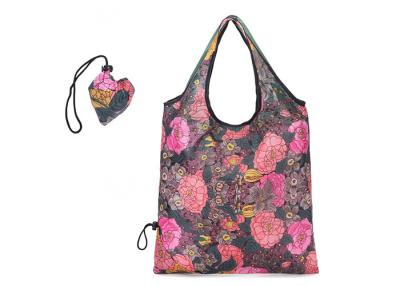 China OEM Nylon Polyester Foldable Tote Bag , Foldaway Tote Bag Customized Design for sale