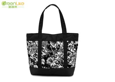 China 300 Denier Polyester Tote Bags Waterproof Silk Screen Printing for sale