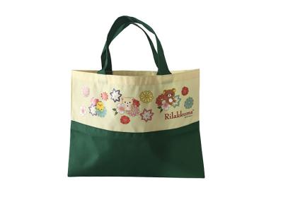 Chine Rilakkuma imprime des sacs en polyester pour les sacs en polyester vert réutilisable à vendre