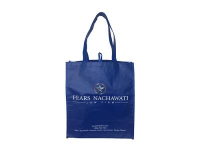 China Medium Non Woven Grocery Bags RPET PP Promotional Non Woven Totes for sale