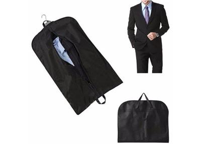 China 90gsm Nonwoven Mens Suit Cover Bag 60x100 Breathable Garment Covers for sale
