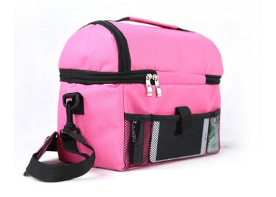 Κίνα Ροζ απομονωμένες τσάντες ψώνια 600D Οξφόρδης υφάσματος Logo Custom προς πώληση