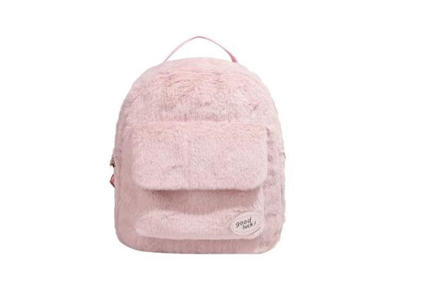 Quality 0.35kg Lightweight Polyester Plush Backpack for Unisex Customized and Durable for sale