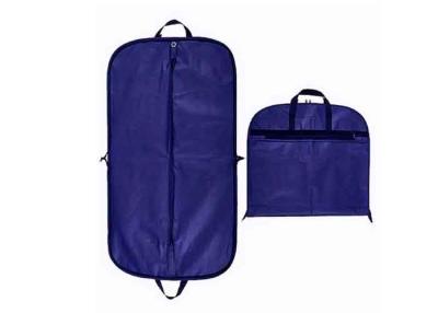Китай Custom Black/Blue Foldable Suit Garment Bag with Handle Dustproof Design Zipper Closure продается