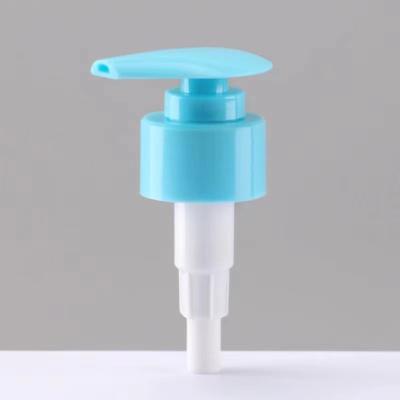 Chine 28/410 lavage bleu-clair de corps de liquide de savon de spirale de pompe d'alimentation de lotion à vendre